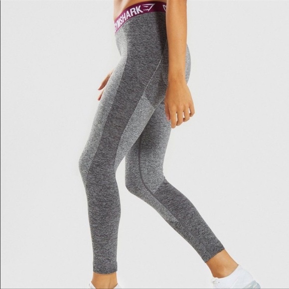 Gymshark Flex Seamless Workout Leggings Sz M - Picture 2 of 7